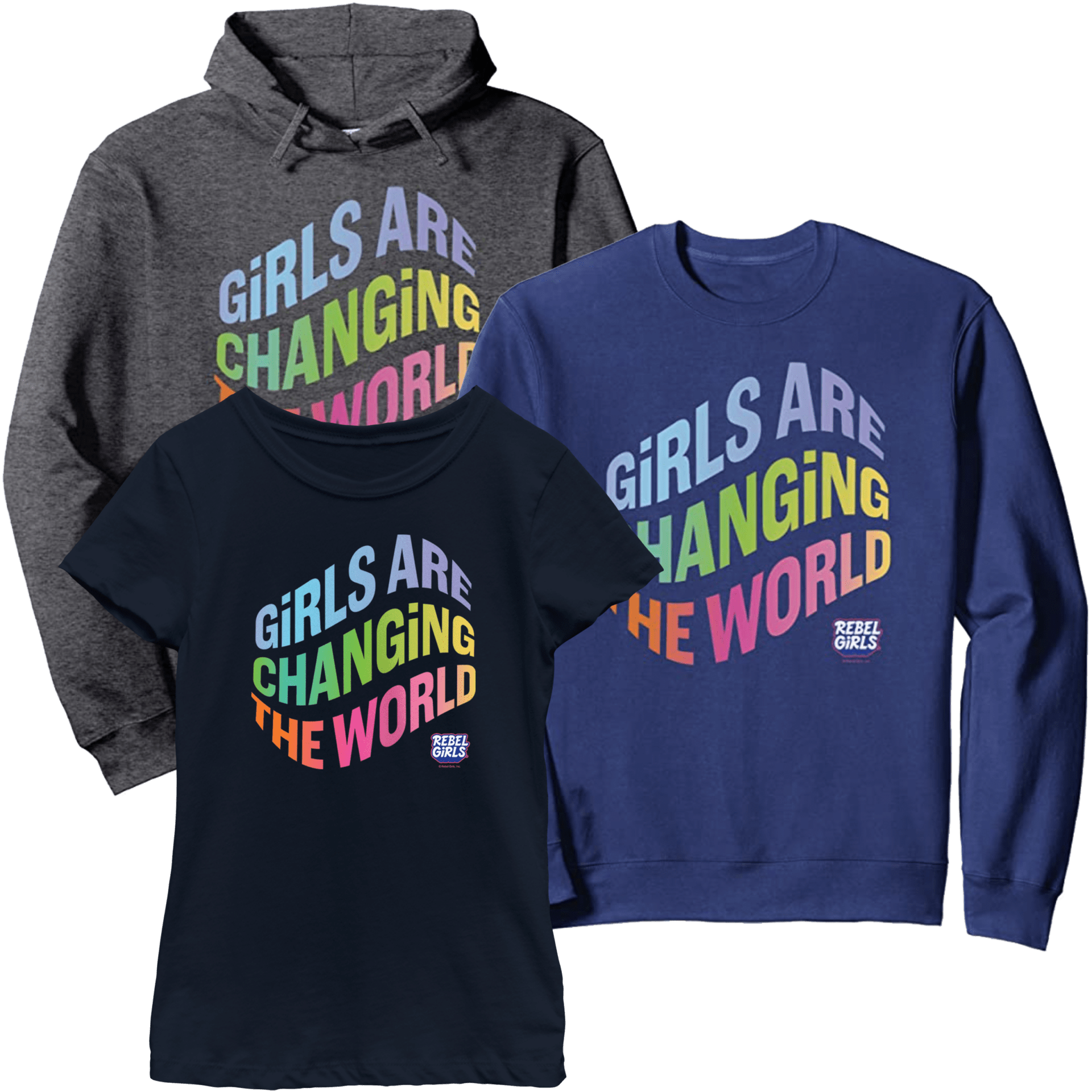 “Girls are Changing the World” Tees and Tops - thumbnail no 1