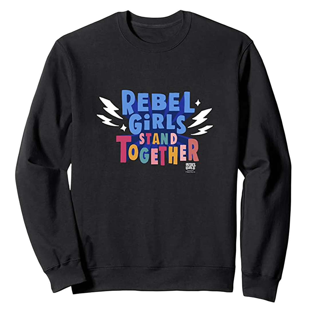 “Rebel Girls Stand Together” Tops and Tees - thumbnail no 2