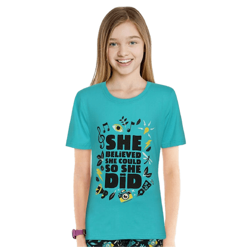 Kids&#8217; &#8220;She Believed&#8221; T-Shirt