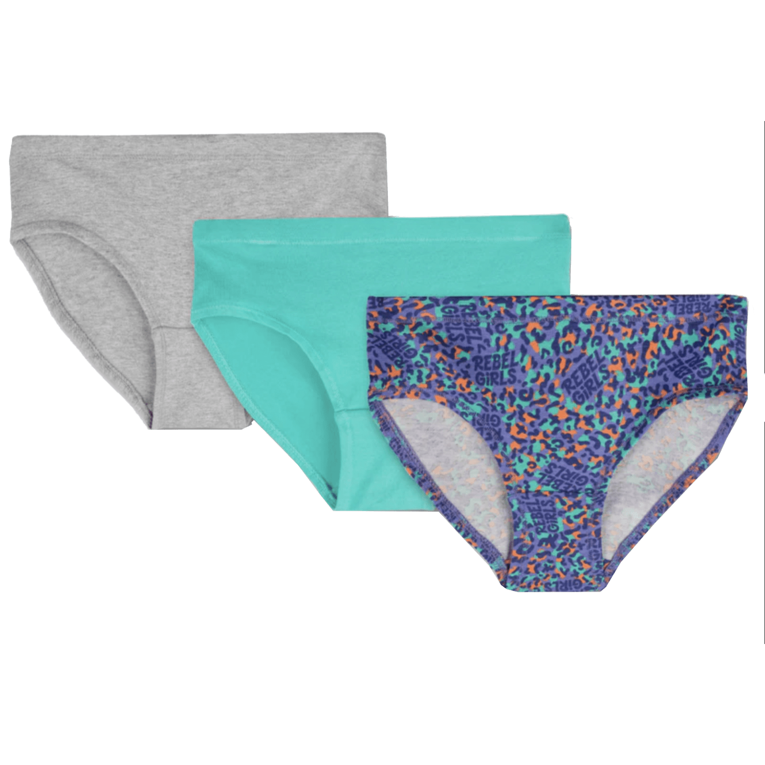 Teen Organic Cotton Crossover Bikini Briefs