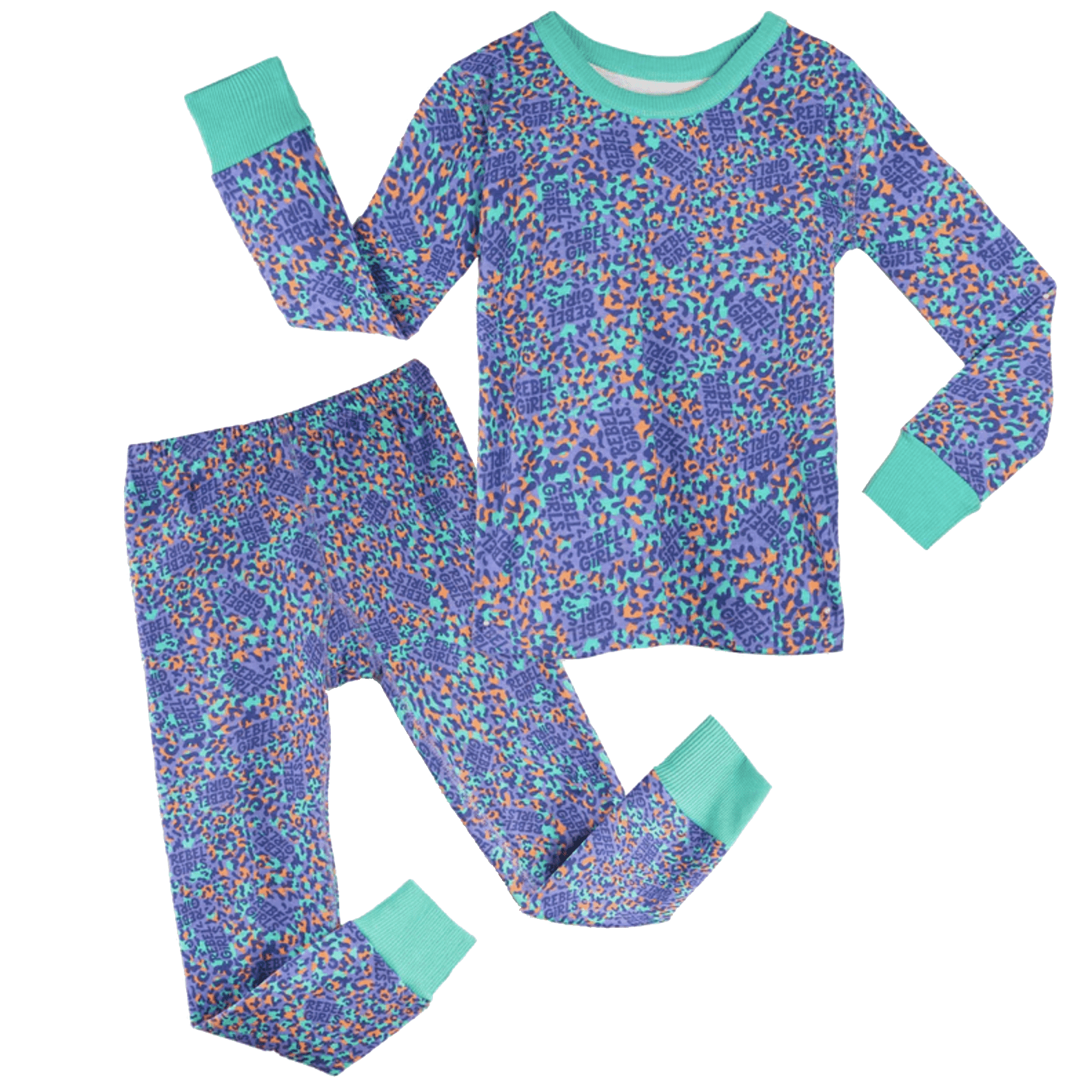 Kids 100% Organic Cotton Long Sleeve Pajamas