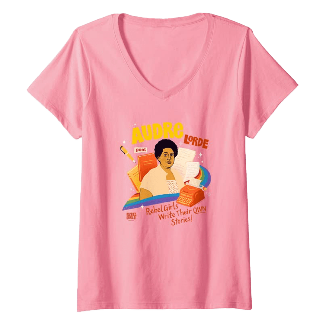 “Audre Lorde: Write Your Own Story” Tops and Tees