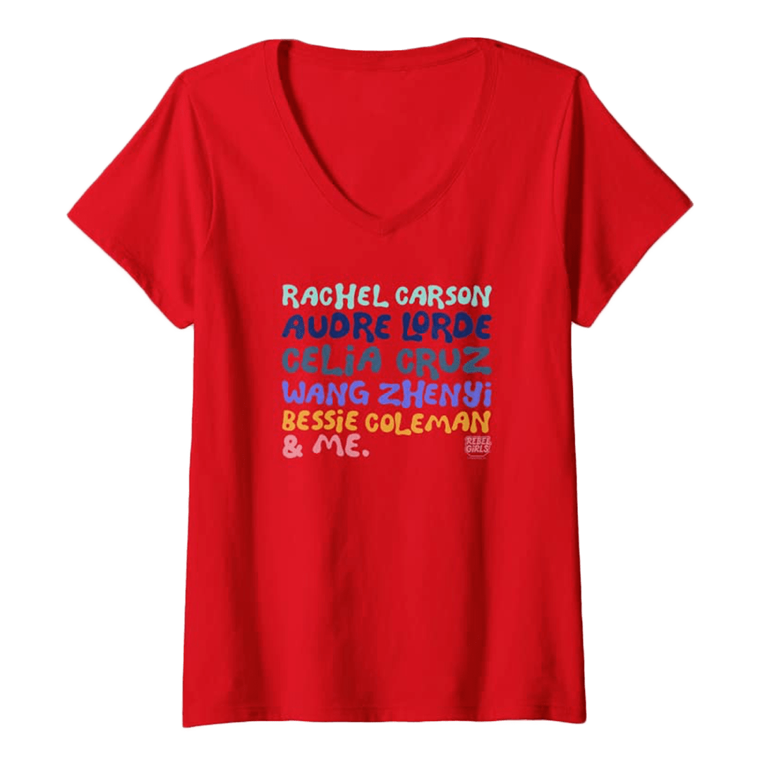 “Rachel, Audre, Celia, Wang, Bessie & Me” Tops and Tees