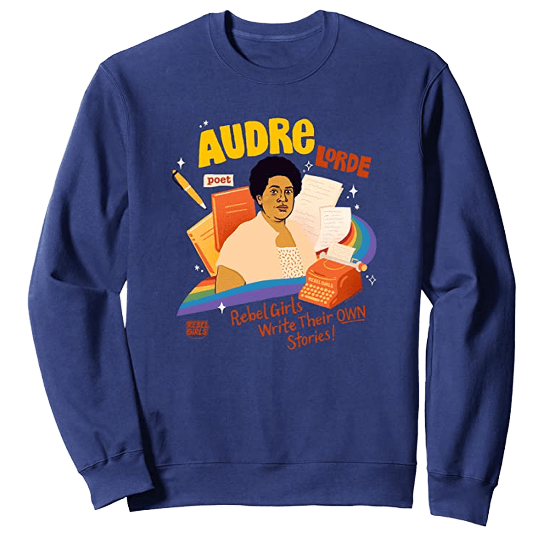 “Audre Lorde: Write Your Own Story” Tops and Tees - thumbnail no 3