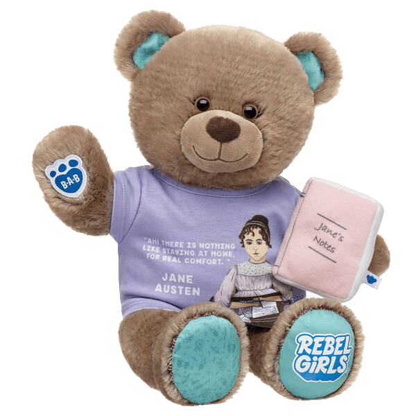 Jane Austen Rebel Girls Bear Gift Set by Build-A-Bear