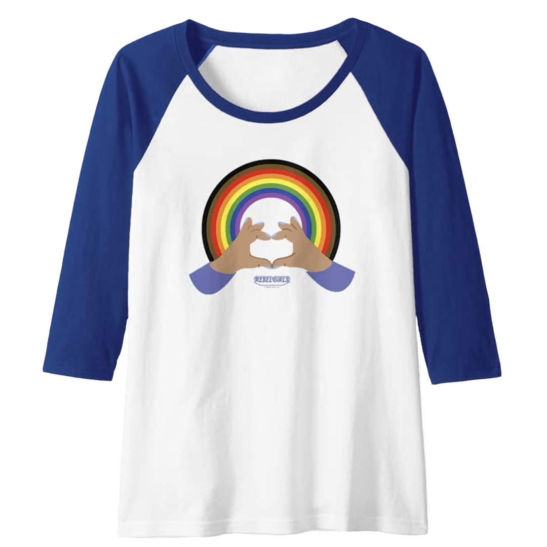 “Heart Hands Under The Rainbow” Tops and Tees - thumbnail no 3