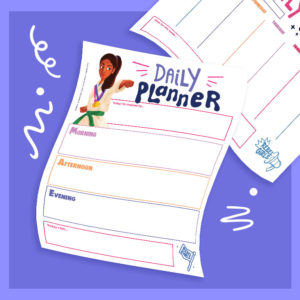 Daily and Weekly Planners for Kids