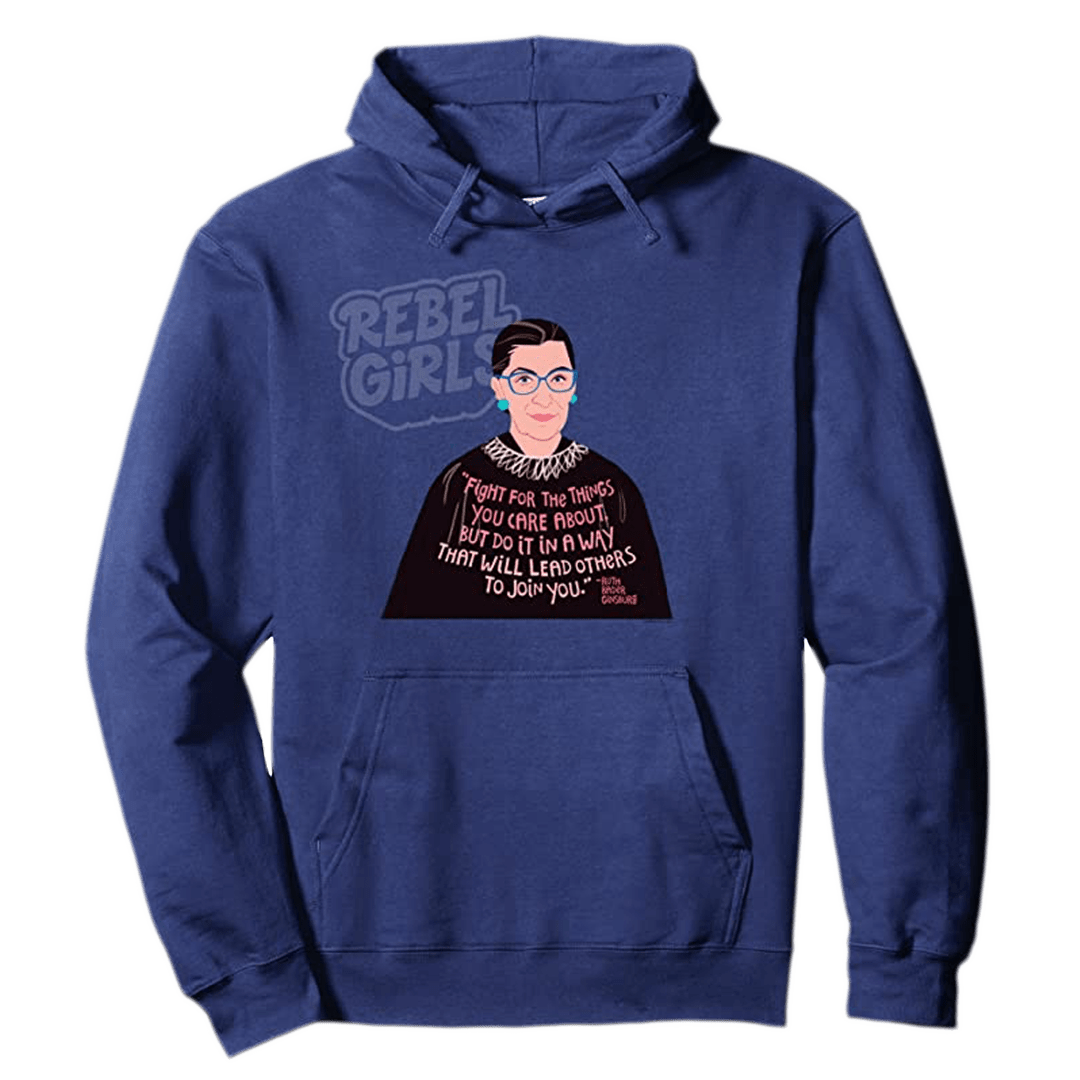 Ruth Bader Ginsburg “Fight and Lead” Tops and Tees