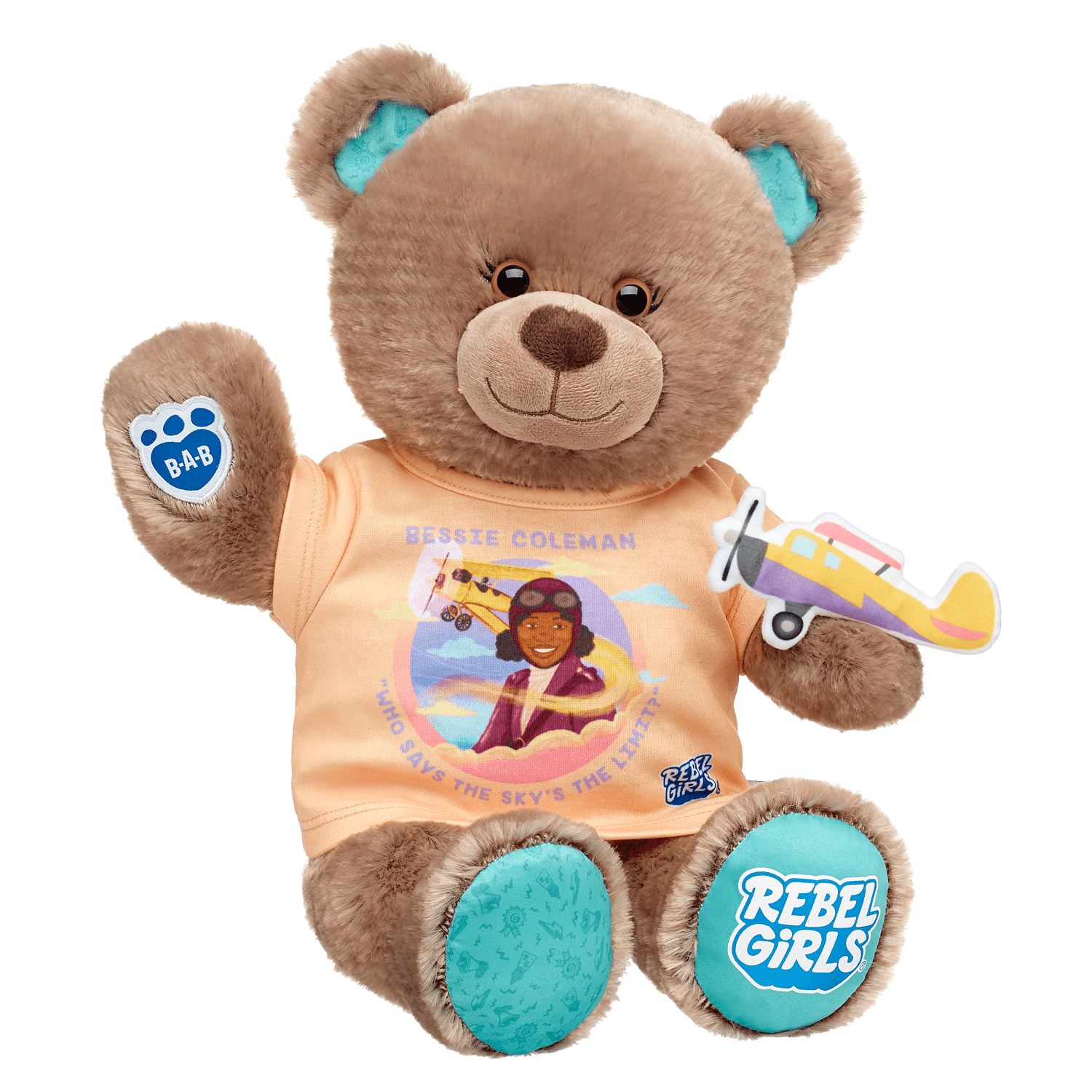 Bessie Colman Rebel Girls Bear Gift Set by Build-A-Bear