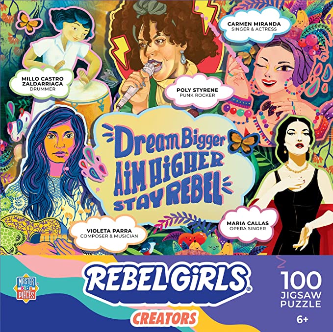 Rebel Girls Creators: 100 Piece Jigsaw Puzzle for Kids
