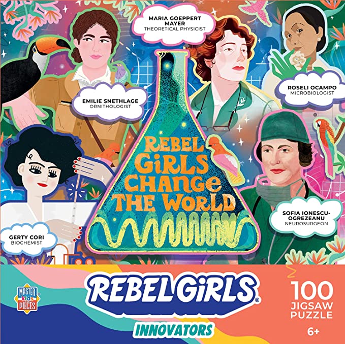 Rebel Girls Inventors: 100 Piece Jigsaw Puzzle for Kids