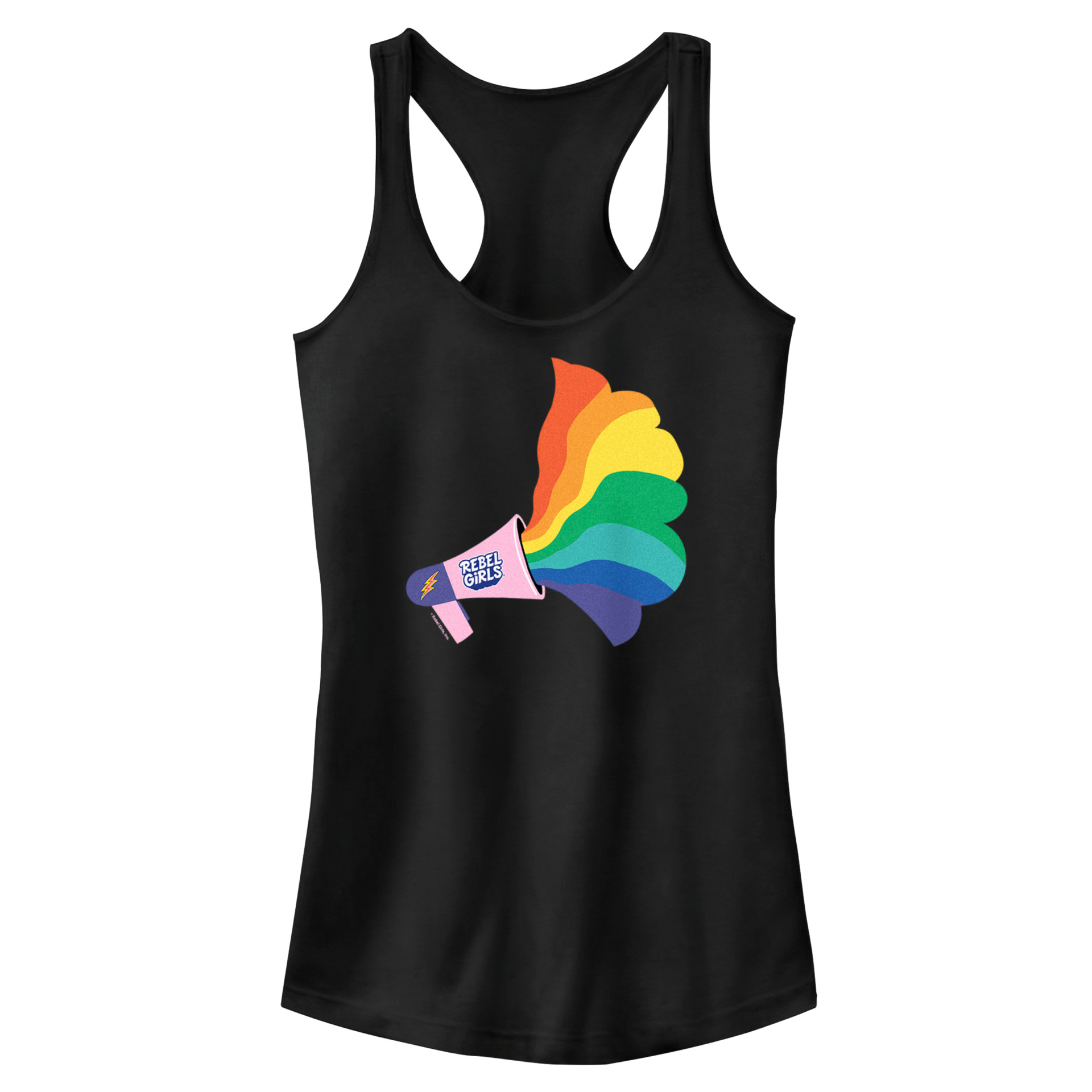 Pride Rainbow Megaphone Tops & Tees