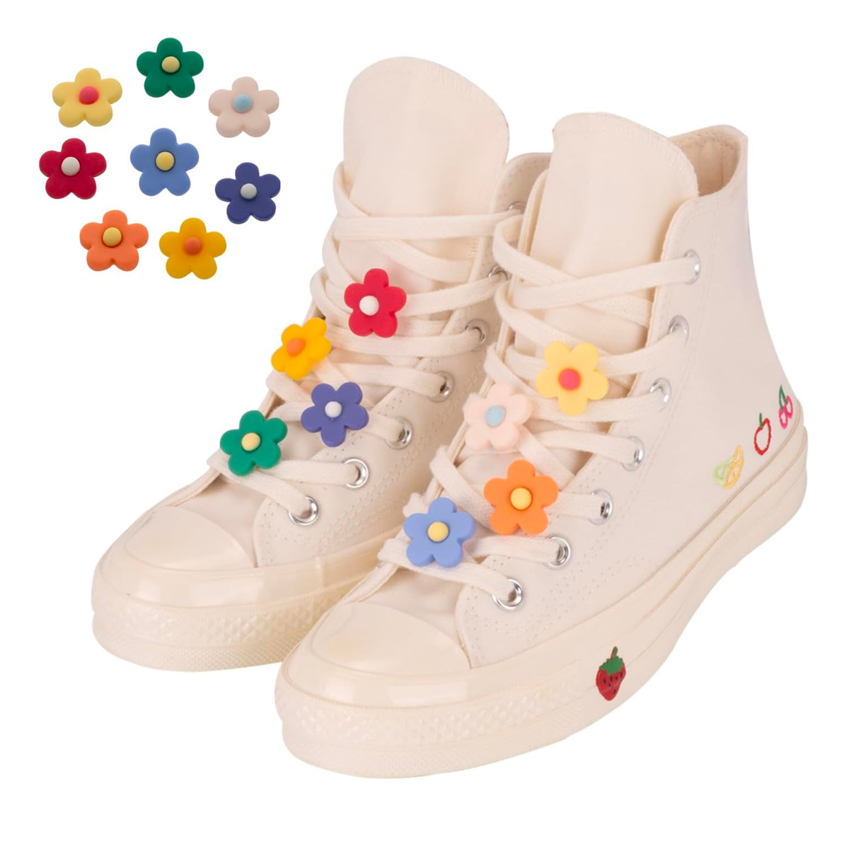 Flower Shoe Charms