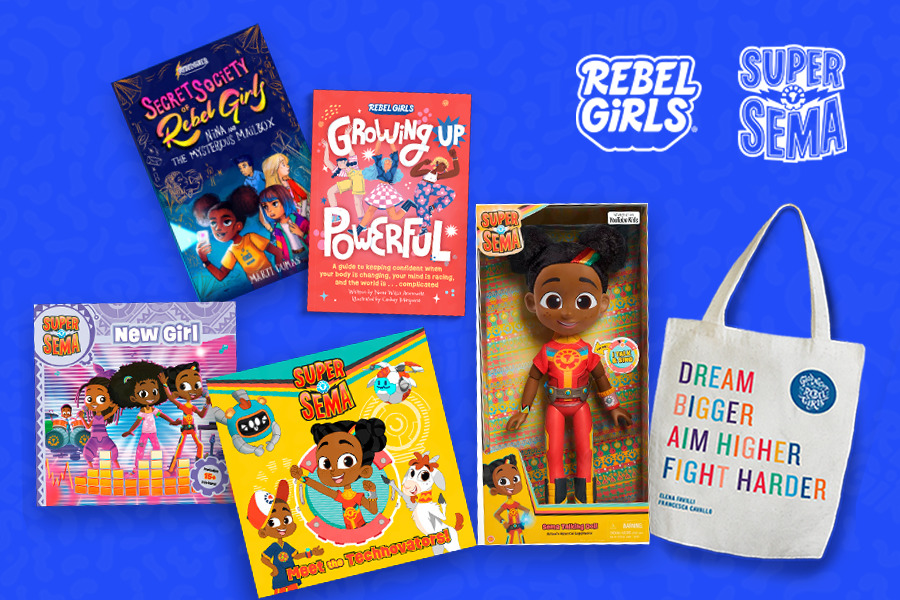 Get Super Charged with Rebel Girls and Super Sema!