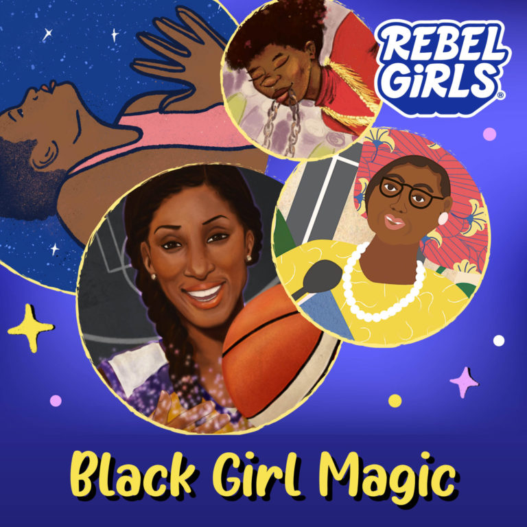 Black Girl Magic:  Anna Olga Albertina Brown, Jessamyn Stanley, Funmilayo Ransome-Kuti, and Lisa Leslie