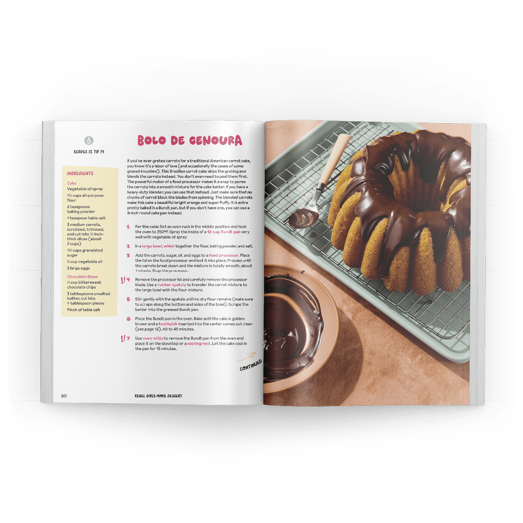 Rebel Girls Make Dessert