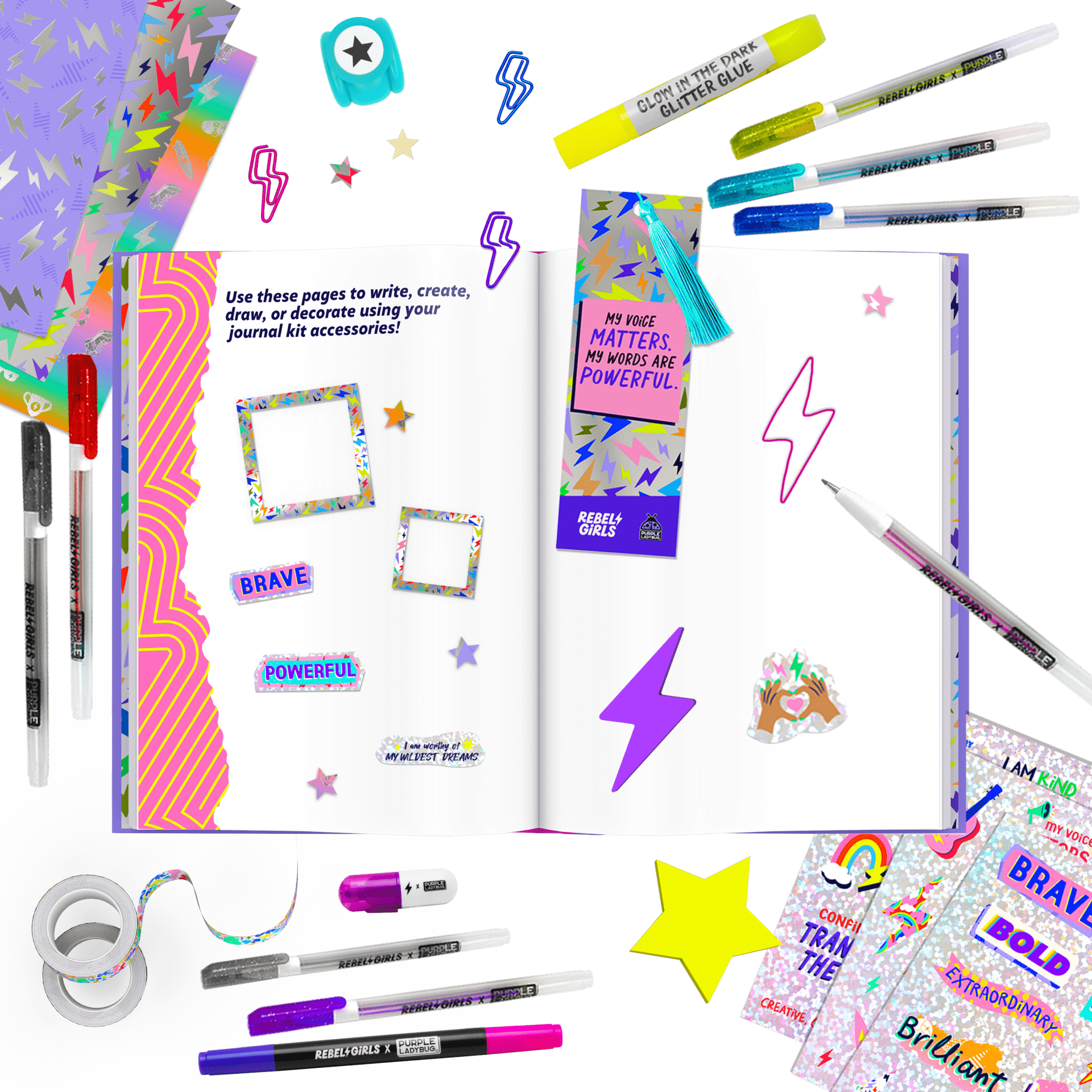 Rebel Girls Journal Kit
